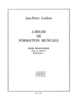 Image de COULEAU L'HEURE DE FORMATION MUSICALE Prép1 Livre du Professeur