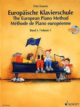 Image de EMONTS METHODE PIANO EUROPEENNE V1+CDgratuit Piano