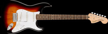 Image de Guitare Electrique FENDER Squier Affinity STRAT Laurel Fingerboard 3 Color Sunburst