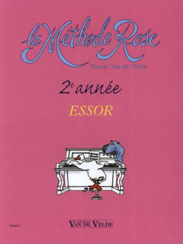 Image de VAN DE VELDE METHODE ROSE 2ème ANNEE ESSOR Piano