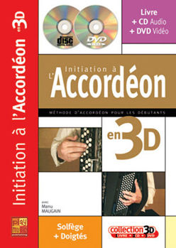 Image de MAUGAIN Initiation Accordéon Méthode+CD+DVDgratuit