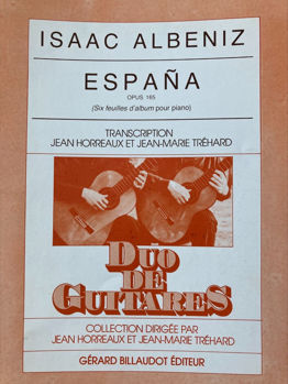Image de ALBENIZ ESPANA POUR 2 Guitare Classique