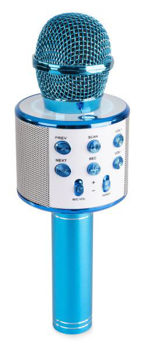 Image de Micro Karaoke Bluetooth, HP, MP3 Bleu