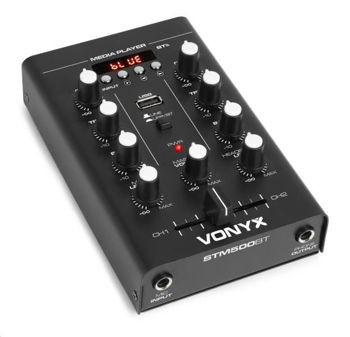 Image de Table de Mixage DJ VONYX 2 canaux BT, MP3 STM-500BT