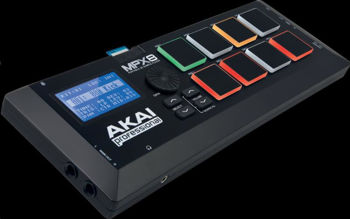 Image de Controleur Surface AKAI MPX8 USB/MIDI Lecteur de Sample sur carte SD