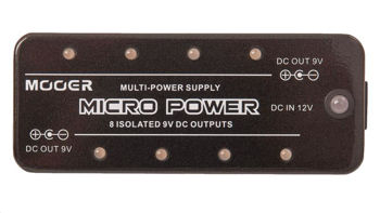 Image de Alimentation Pedale Multiple MOOER Micro Power 8 Sorties 9V