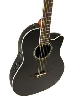 Image de Guitare Classique Electro Acoustique OVATION Celebrity Standard Rosace CS24C-5G Black Gloss