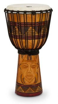 Image de DJEMBE 10" TOCA BOIS Serie Origin Tribal Mask TODJ-10TM