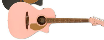 Image de Guitare Folk Electro Acoustique FENDER NEWPORTER Edition Limitée Shell Pink