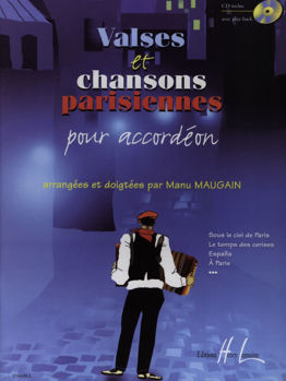 Image de MAUGAIN VALSES ET CHANSONS PARIS. Accordeon +CD gratuit