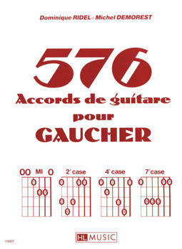 Image de DEMOREST TABLEAU ACCORDS POUR GAUCHER Guitare Tablature