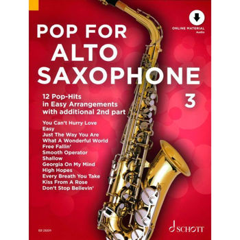 Image de POP FOR SAXOPHONE 3 + Audios en ligne Saxophone Alto