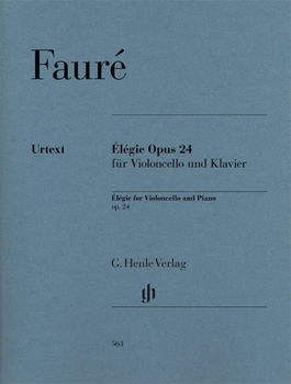 Image de FAURE ELEGIE OP 24 Violoncelle & Piano