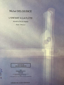 Image de DELGUIDICE M. L'ENFANT A LA FLUTE Flute Traversière et Piano