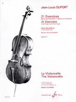 Image de DUPORT 21 Exercices dans tous les tons maj min  V2 Violoncelle