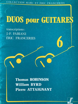 Image de FRANCERIES DUOS S6 pour  Guitare Classique