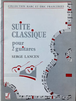 Image de LANCEN SUITE CLASSIQUE POUR 2 GUITARES Guitare Classique