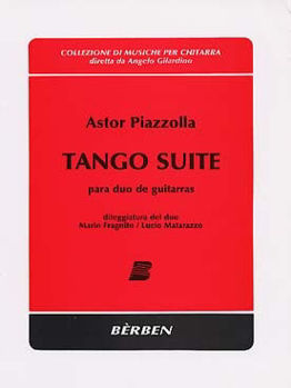 Image de PIAZZOLLA A. TANGO SUITE BERBEN Guitare Classique