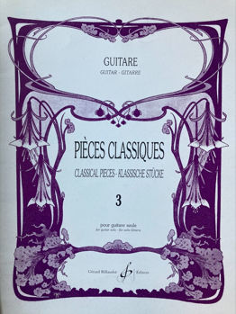 Image de DIVERS AUTEURS PIECES CLASSIQUES V3 Guitare Classique