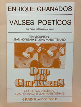 Image de GRANADOS ENRIQUE VALSES POETICOS Guitare Classique