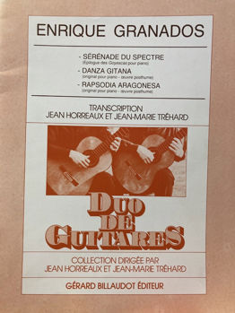 Image de GRANADOS ENRIQUE SERENADE DU SPECTRE Guitare Classique