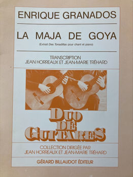 Image de GRANADOS ENRIQUE LA LAJA DE GOYA Guitare Classique