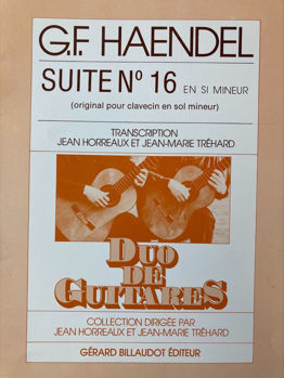Image de HAENDEL G.F SUITE N16 SI MINEUR Guitare Classique