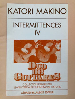 Image de MAKINO KATORI INTERMITTENCES IV Guitare Classique