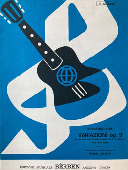 Image de SOR VARIACIONES OP9/FLUTE ENCHANTEE Guitare Classique