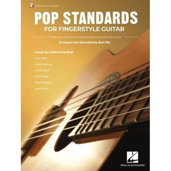 Image de POP STANDARDS FOR FINGERSTYLE GUITAR Guitare + Audios en ligne