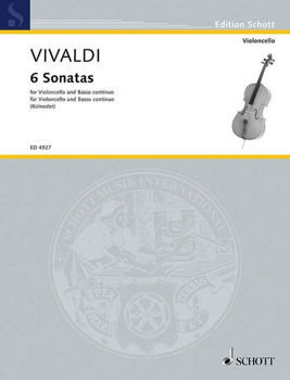 Image de VIVALDI 6 SONATES Violoncelle
