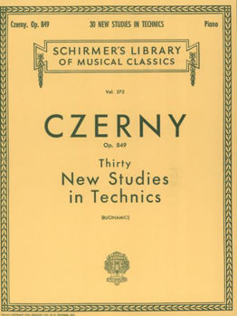 Image de CZERNY 30 NEW STUDIES IN TECHNICS OP 849 Piano