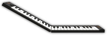 Image de Controleur Clavier MIDI CARRY ON 49 Touches Transportable Noir