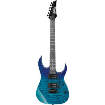 Image de Guitare Electrique IBANEZ Serie GIO GRG120QASP Blue Gradation