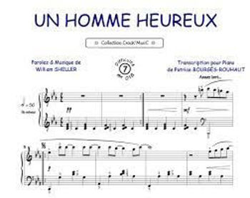 Image de SHELLER UN HOMME HEUREUX PIANO SOLO