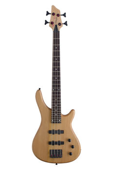 Image de Basse Short Scale STAGG 3/4 Type Jazz Bass natural satine