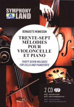 Image de MENNESSON 37 MELODIES POUR VIOLONCELLE ET PIANO +2CDgratuits Violoncelle