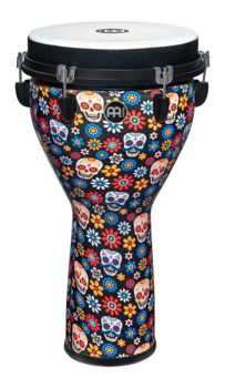Image de DJEMBE 12" MEINL JUMBO Peau Synthetique Accordable Day of the Dead