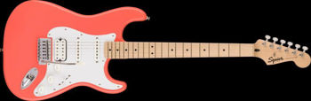 Image de Guitare Electrique FENDER Stratocaster SONIC HSS Mapple Tahitian Corail