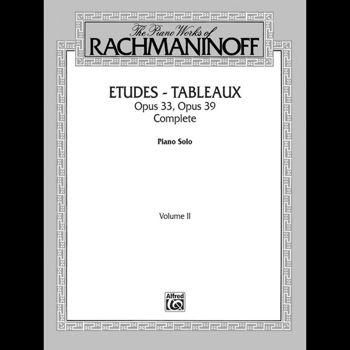 Image de RACHMANINOFF 9 ETUDES TABL OP33-39 Piano