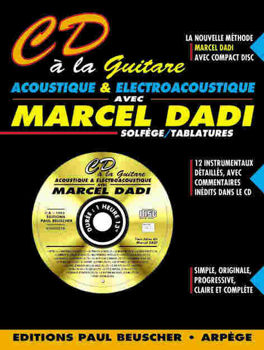 Picture of CD A LA GUITARE ACOUSTIQUE DADI Guitare Tablature +CDgratuit