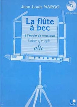 Image de MARGO FLUTE A BEC A L'ECOLE V2 +CDgratuit Alto Flute à bec