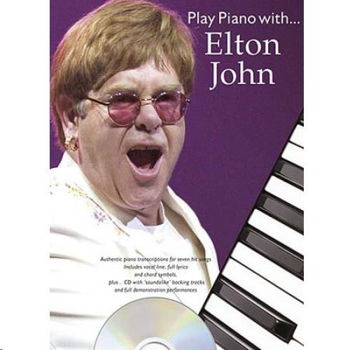 Picture of PLAY PIANO WITH ELTON JOHN Piano Voix Guitare BK+CDgratuit