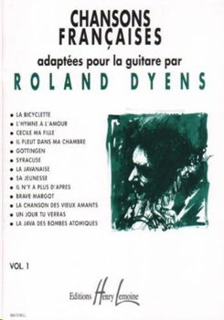 Image de DYENS CHANSONS FRANCAISES VOLUME 1 Guitare Classique