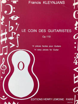 Image de KLEYNJANS COIN DES GUITARISTES OP119 Guitare Classique
