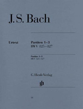 Image de BACH JS Partitas 1-3 BWV 825 - 827 Piano