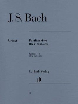 Image de BACH JS Partitas 4-6 BWV 828-830 Piano