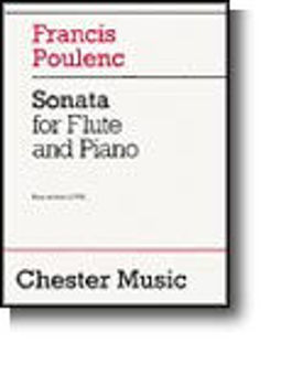 Image de POULENC SONATA Flute Traversière et Piano.CHESTER