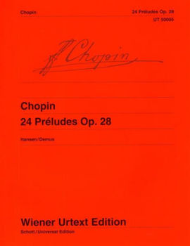 Image de CHOPIN PRELUDES 24 OP28 Piano
