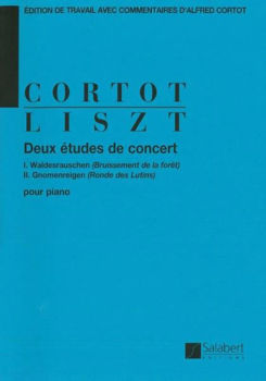 Image de LISZT ETUDES DE CONCERT 2 SALABERT Piano